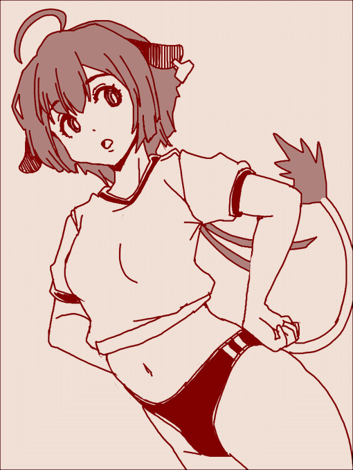 今日はもう絵を描く気力が尽きました 