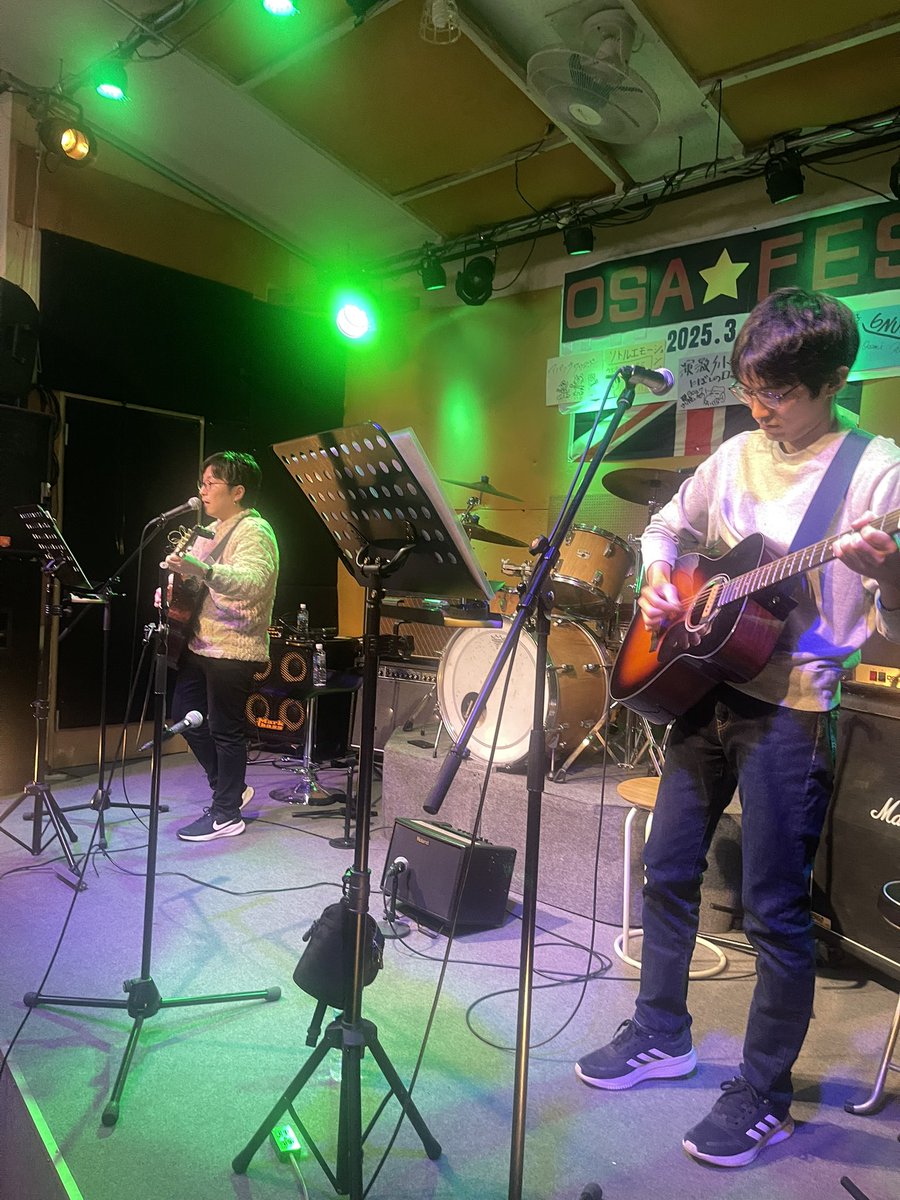 syusai_nabe's tweet photo. #OSAFES
アパッチサウスポー
リトルエモーションズ
(オーシママサヒロさんと梅ちゃん、お京さんの画像が撮れてなかった💦ごめん🙇♀️)
そして、6NUTS https://t.co/jP15jGoHNK
