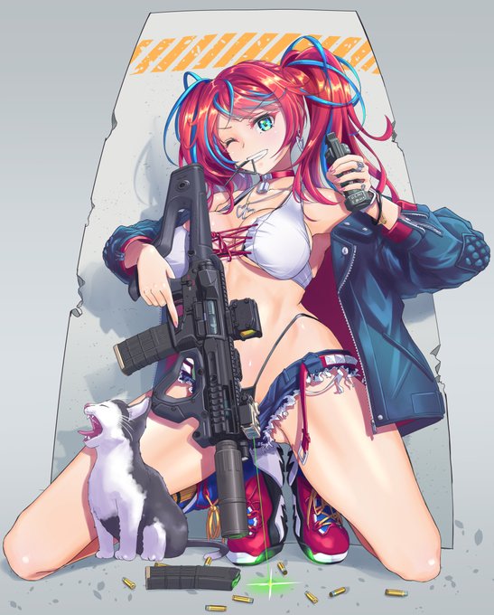 skeb依頼ありがとうございました。CQR GEN2描いてて楽しかった。 