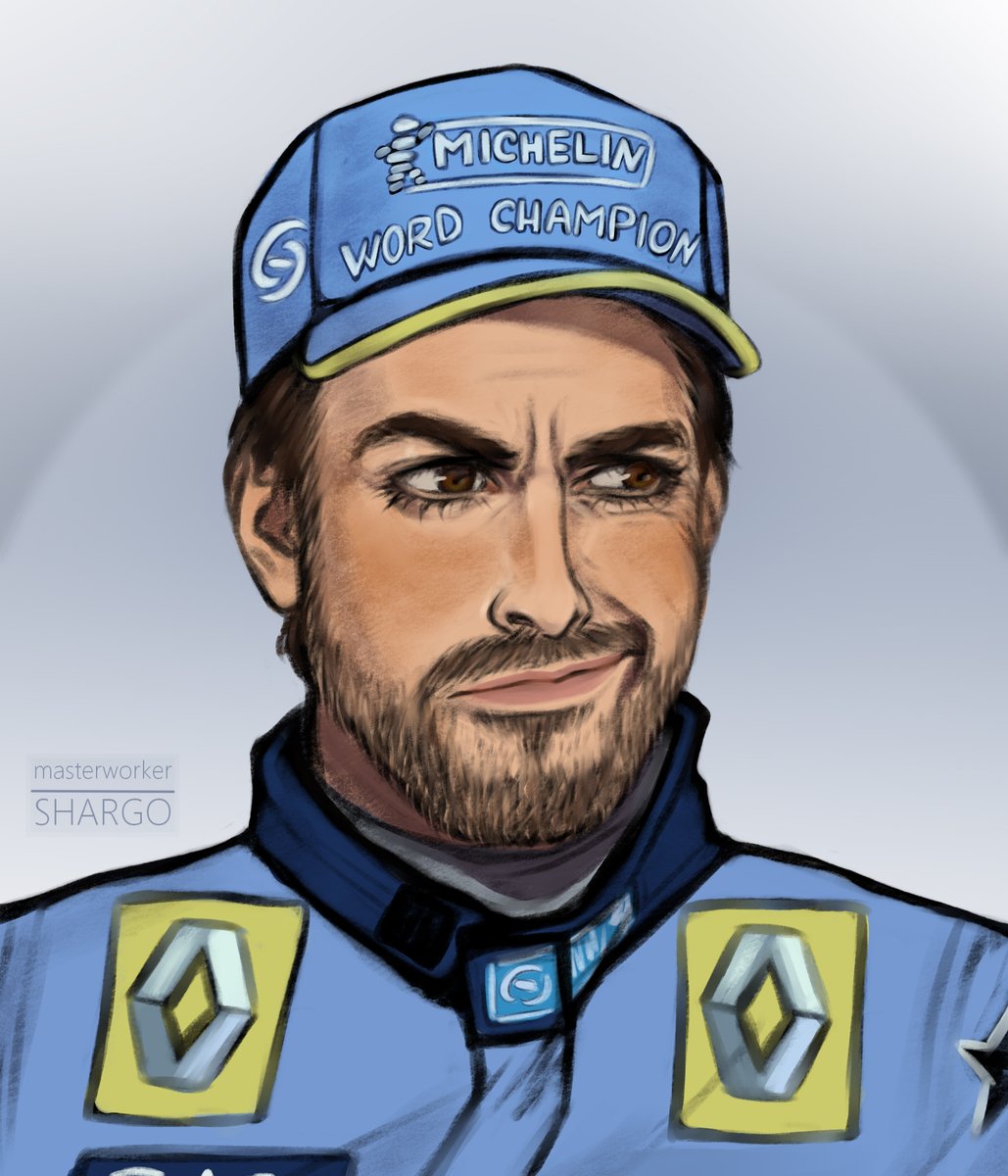 sketch-commission. Fernando Alonso🏅