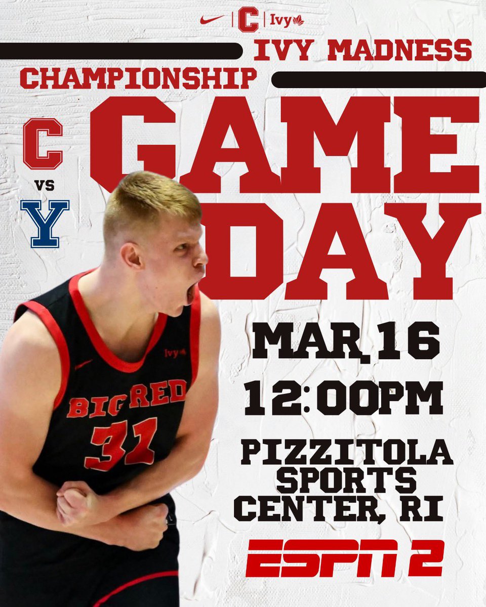cornell_mbb's tweet image. Full. On. Madness. 

#IvyMadness #nails #GoBigRed
