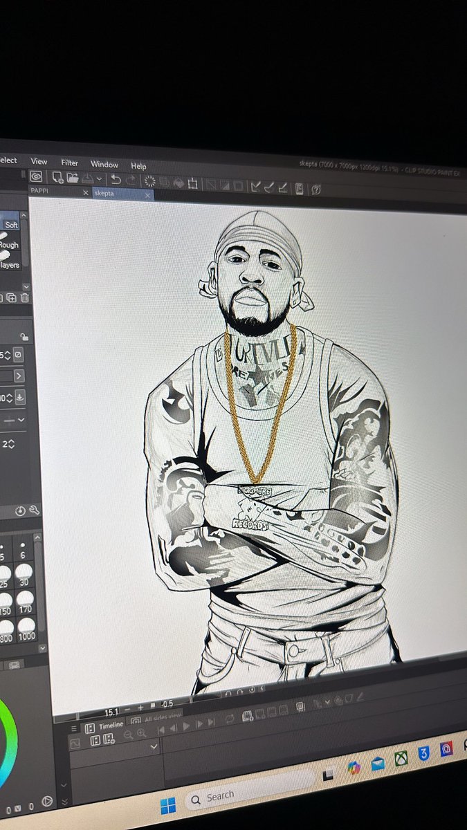 CERDEEQTOONZ (@cerdeeqtoonz) on Twitter photo Here's my drawing today, inspired by <a href="/Skepta/">Big Smoke -</a> This drawing actually took 72 hours, had so much fun working on it.
Can i get a retweet please Here's my drawing today, inspired by <a href="/Skepta/">Big Smoke -</a> This drawing actually took 72 hours, had so much fun working on it.
Can i get a retweet please