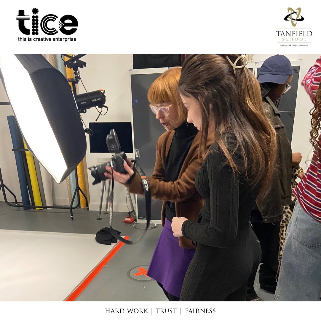 Congratulations to our Y9 fashion designers taking part in the TICE (This is Creative Enterprise) programme. They are making incredible progress on their portfolios and have had masterclasses from industry experts and a visit to Northumbria University.