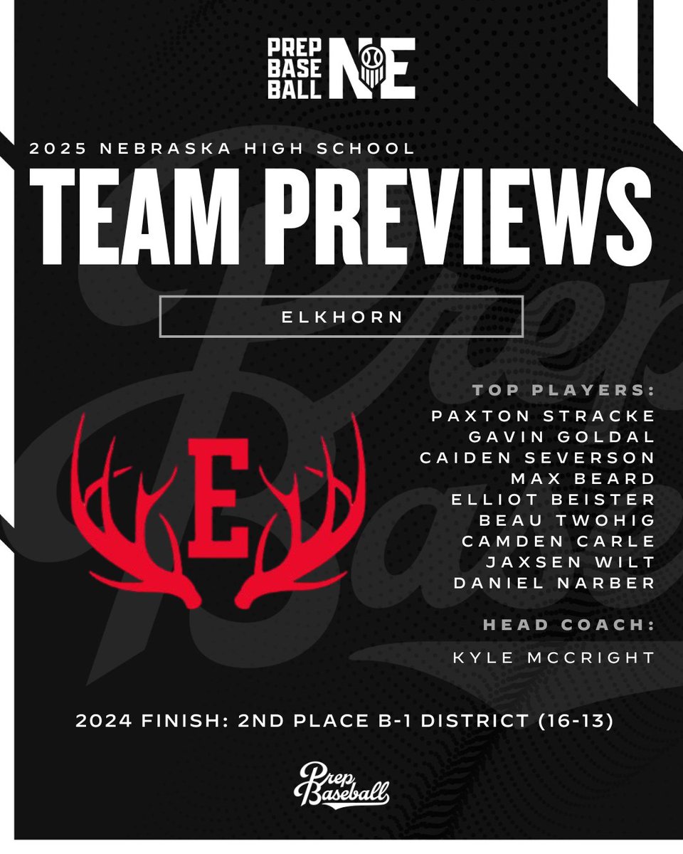 Prep Baseball Nebraska (@prepbaseballne) on Twitter photo 📂 #𝐍𝐄𝐇𝐒𝐏𝐫𝐞𝐯𝐢𝐞𝐰𝟐𝟓
└ 📁 𝐄𝐥𝐤𝐡𝐨𝐫𝐧
The Elkhorn Antlers return plenty of experience, but their success in 2025 will hinge on new leaders stepping up. Can this group come together and make a run?
🔗: loom.ly/aXe-TYU | <a href="/Antlers_Basebll/">Elkhorn Baseball</a> 📂 #𝐍𝐄𝐇𝐒𝐏𝐫𝐞𝐯𝐢𝐞𝐰𝟐𝟓
└ 📁 𝐄𝐥𝐤𝐡𝐨𝐫𝐧
The Elkhorn Antlers return plenty of experience, but their success in 2025 will hinge on new leaders stepping up. Can this group come together and make a run?
🔗: loom.ly/aXe-TYU | <a href="/Antlers_Basebll/">Elkhorn Baseball</a>