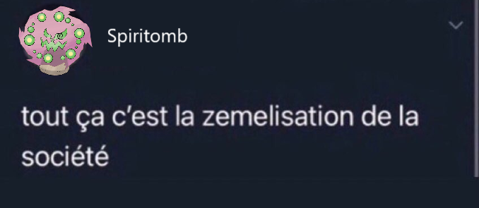 Spiritomb quand il a obtenu une faiblesse en 6g