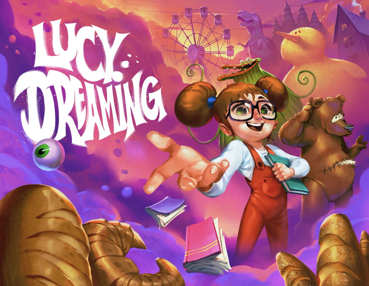 Surreal dreams, British humor &amp; clever puzzles – Lucy Dreaming was developed using the Visionaire Studio engine! ✨ Available on PC, Nintendo Switch, Xbox, iOS &amp; Android. 🎮
♥️👏 to @TallStoryGames for this fantastic adventure! Check it out
#LucyDreaming #PointAndClick #IndieGame