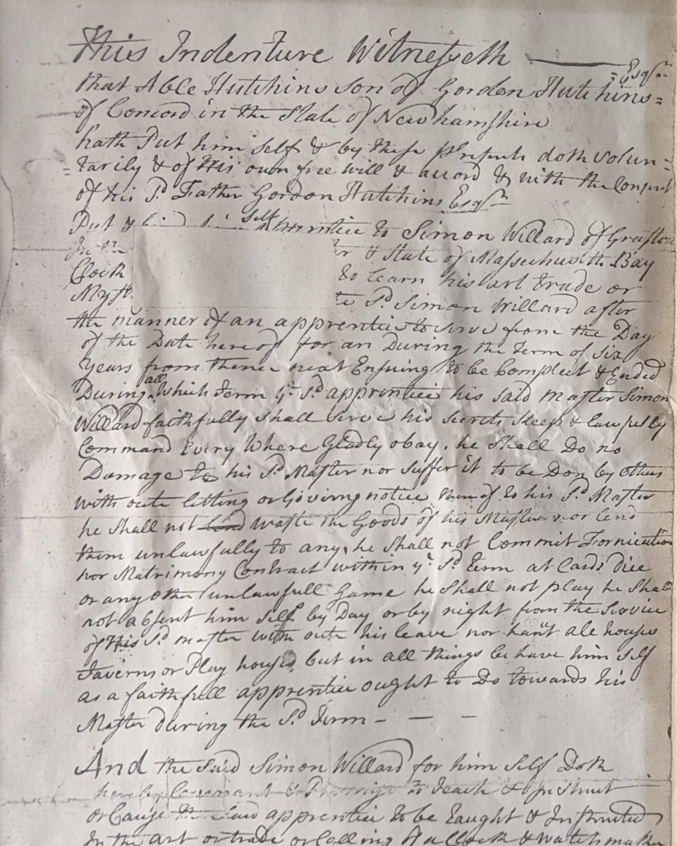 WillardHouse's tweet image. Happy 262nd birthday Abel Hutchins! Abel Hutchins was an early apprentice to Simon Willard. He later settled in Concord, NH. It is worth noting that he became Aaron Willard's brother-in-law by marriage.

#clock #clockmaking #manufacturing #EarlyIndustry #HappyBirthday