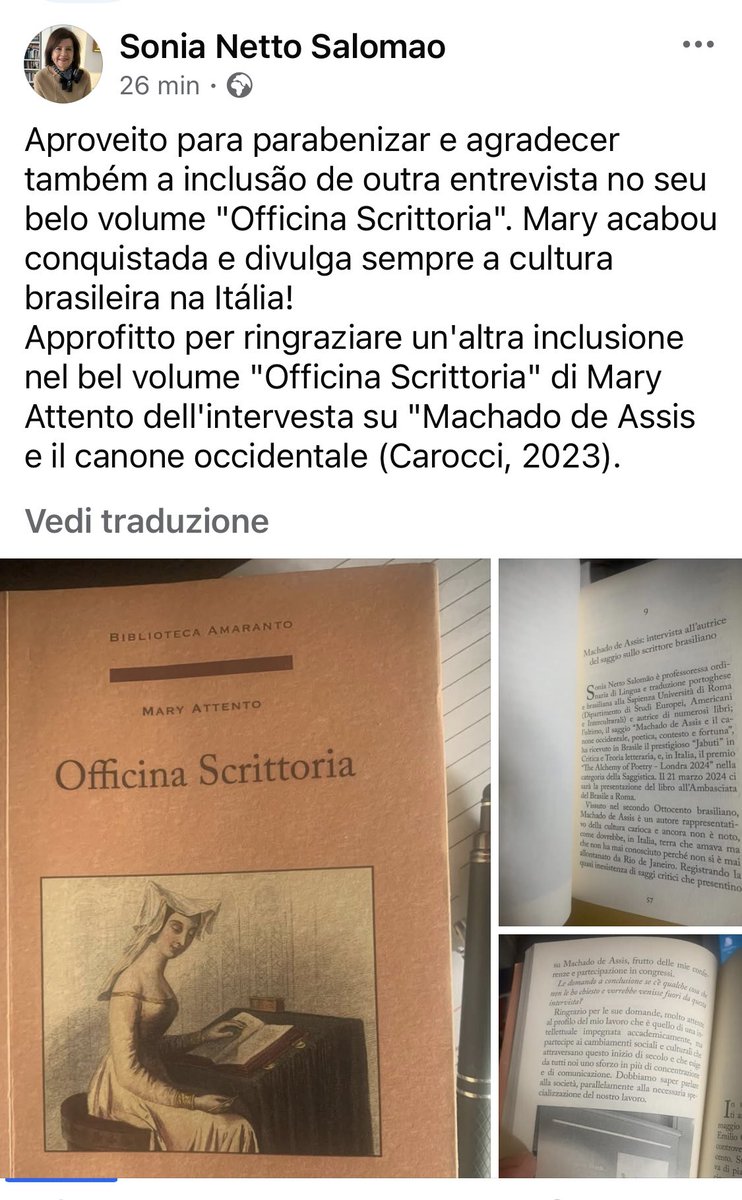 Nel mio testo “Officina Scrittoria” l’intervista sul saggio di Sonia Netto Salomao, <a href="/Caroccieditore/">Carocci editore</a>