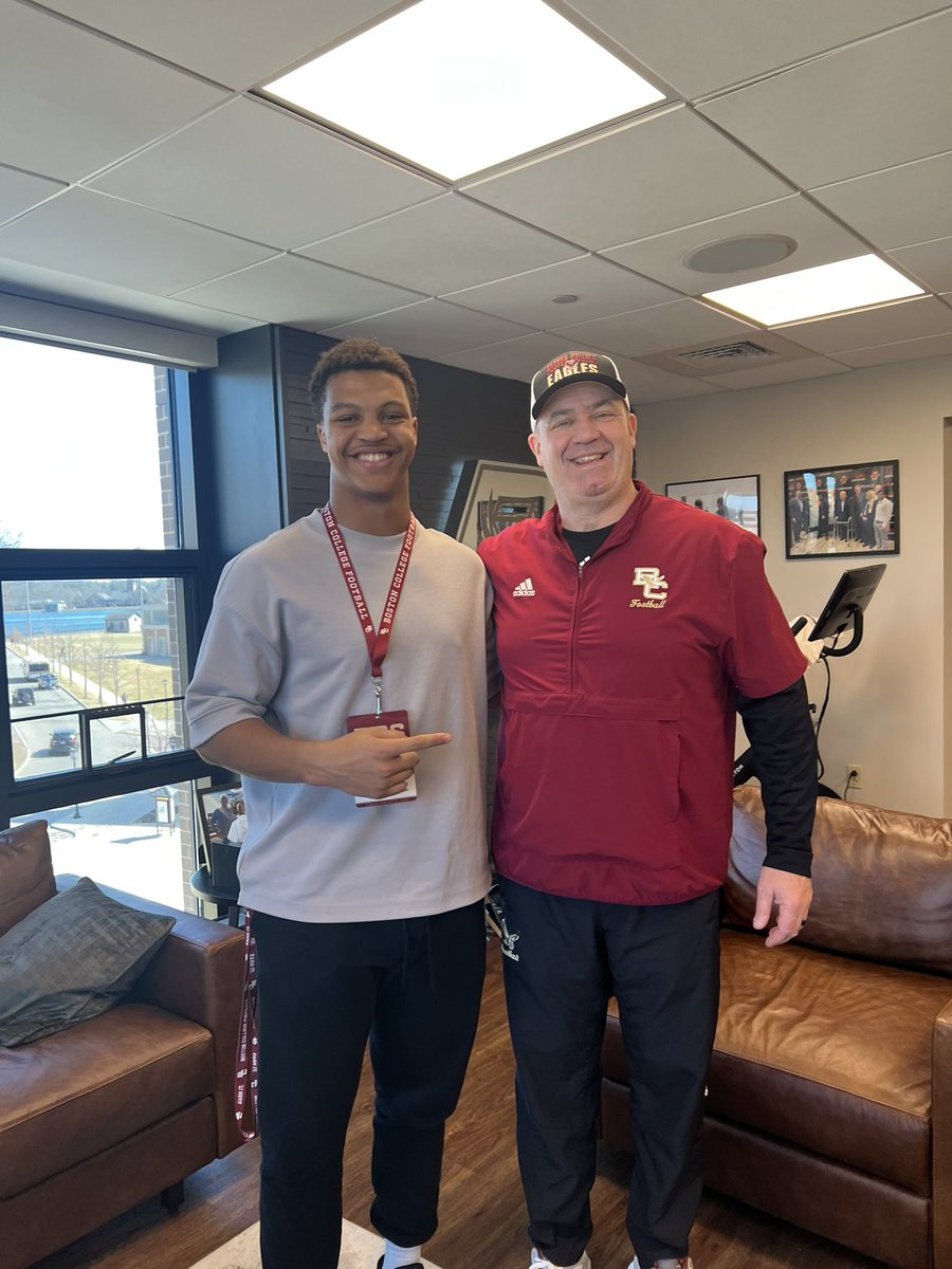 Henry Ohlinger 4 ⭐️ (@henry_ohlinger) on Twitter photo Had an amazing weekend in Boston. Appreciate <a href="/CoachSHuggins/">Savon Huggins</a> <a href="/KamrynRodrigue/">Kamryn Rodriguez</a> for showing me everything <a href="/BCFootball/">Boston College Football</a> has to offer. Can’t wait to be back in June. <a href="/SpencerD_BCFB/">Spencer Dickow</a> @SWitfong_ <a href="/CoachWillBC/">Will Lawing</a> <a href="/AllenTrieu/">Allen Trieu</a> <a href="/GregSmithRivals/">Greg Smith</a> Had an amazing weekend in Boston. Appreciate <a href="/CoachSHuggins/">Savon Huggins</a> <a href="/KamrynRodrigue/">Kamryn Rodriguez</a> for showing me everything <a href="/BCFootball/">Boston College Football</a> has to offer. Can’t wait to be back in June. <a href="/SpencerD_BCFB/">Spencer Dickow</a> @SWitfong_ <a href="/CoachWillBC/">Will Lawing</a> <a href="/AllenTrieu/">Allen Trieu</a> <a href="/GregSmithRivals/">Greg Smith</a>