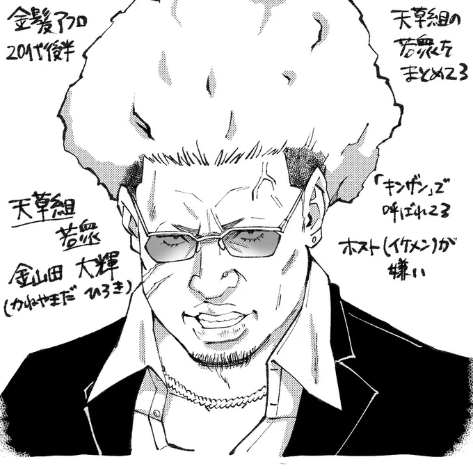Japanese YAKUZA.

金山田 大輝【かねやまだ ひろき】

岡 大吾【おか だいご】

勝村 ドヌーヴ 寿一【かつむら どぬーゔ じゅいち】 