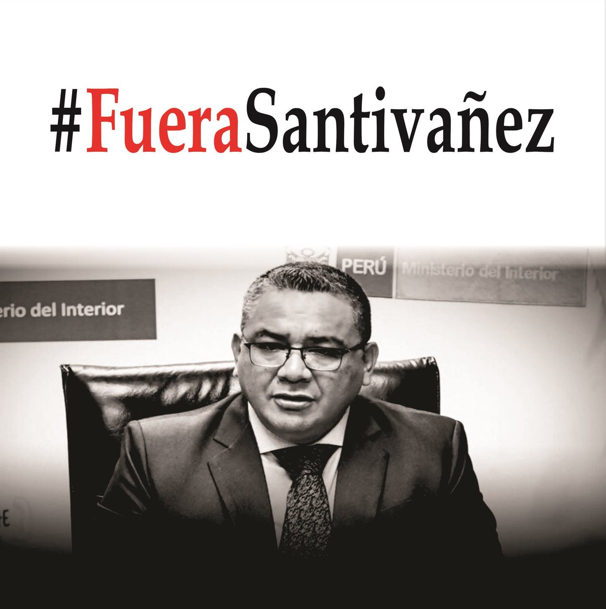 #FueraSantivañez