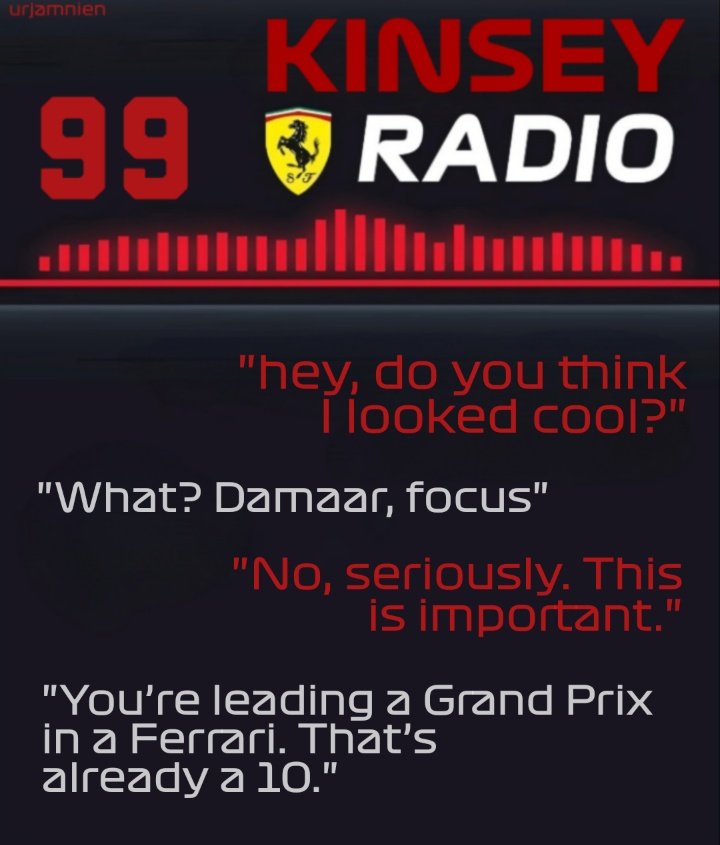 urjamnien's tweet image. 69.