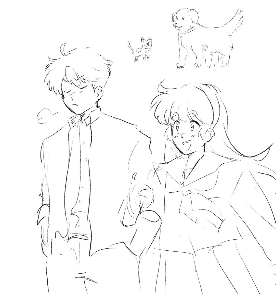 wannyan #oc yuri doodle 