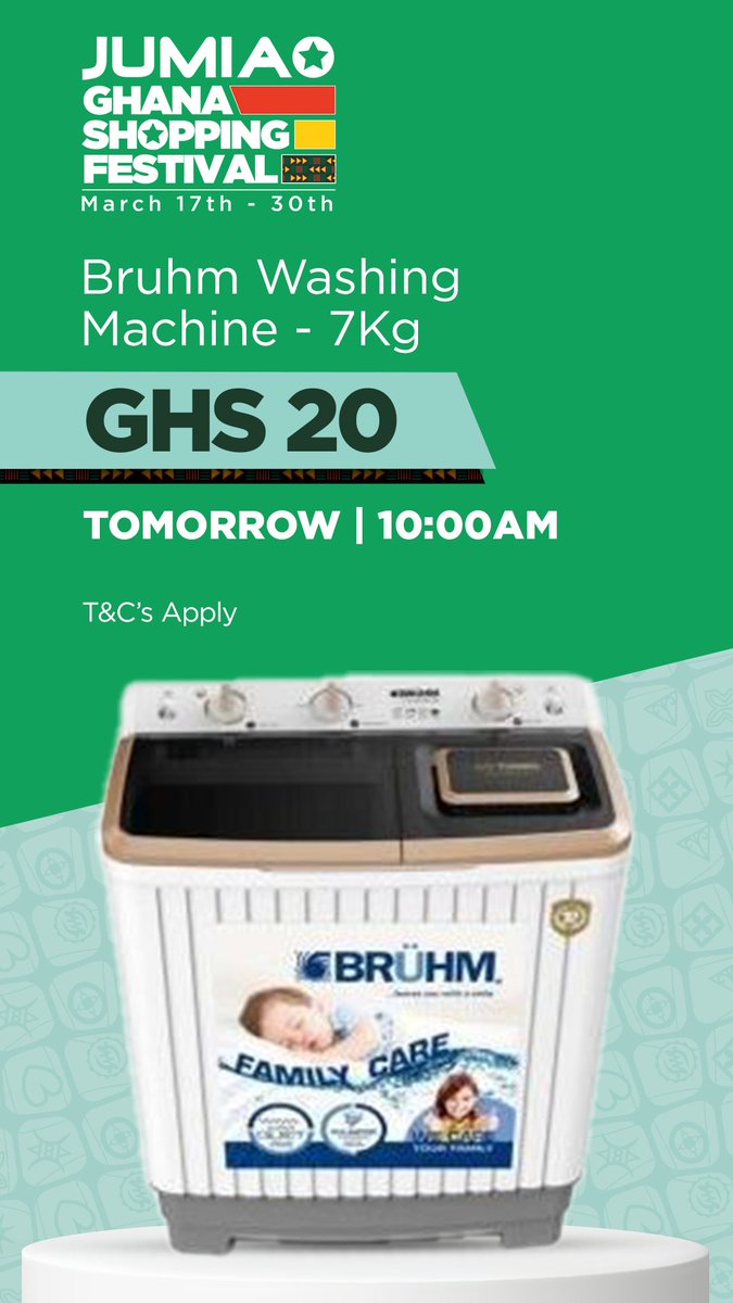 JumiaGhana's tweet photo. Treasure Hunt Live tomorrow at 10am and 3 pm.... Ready?
View here>>> https://t.co/nj1FyDaVRI
#treasurehunt #GSFCountdown #GhanaShoppingFestival #CountdownToDeals #JumiaGhana #GSF https://t.co/Pq0lrJog6c