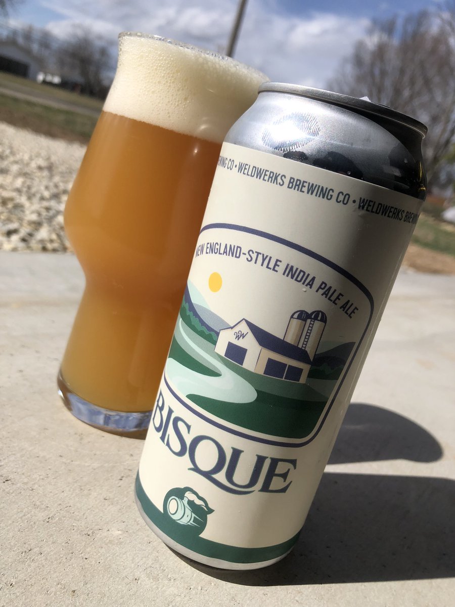 Lazy Sunday beers 🍻 
Weldwerks brewing
Bisque NEIPA 
Citra, Simcoe &amp; El Dorado