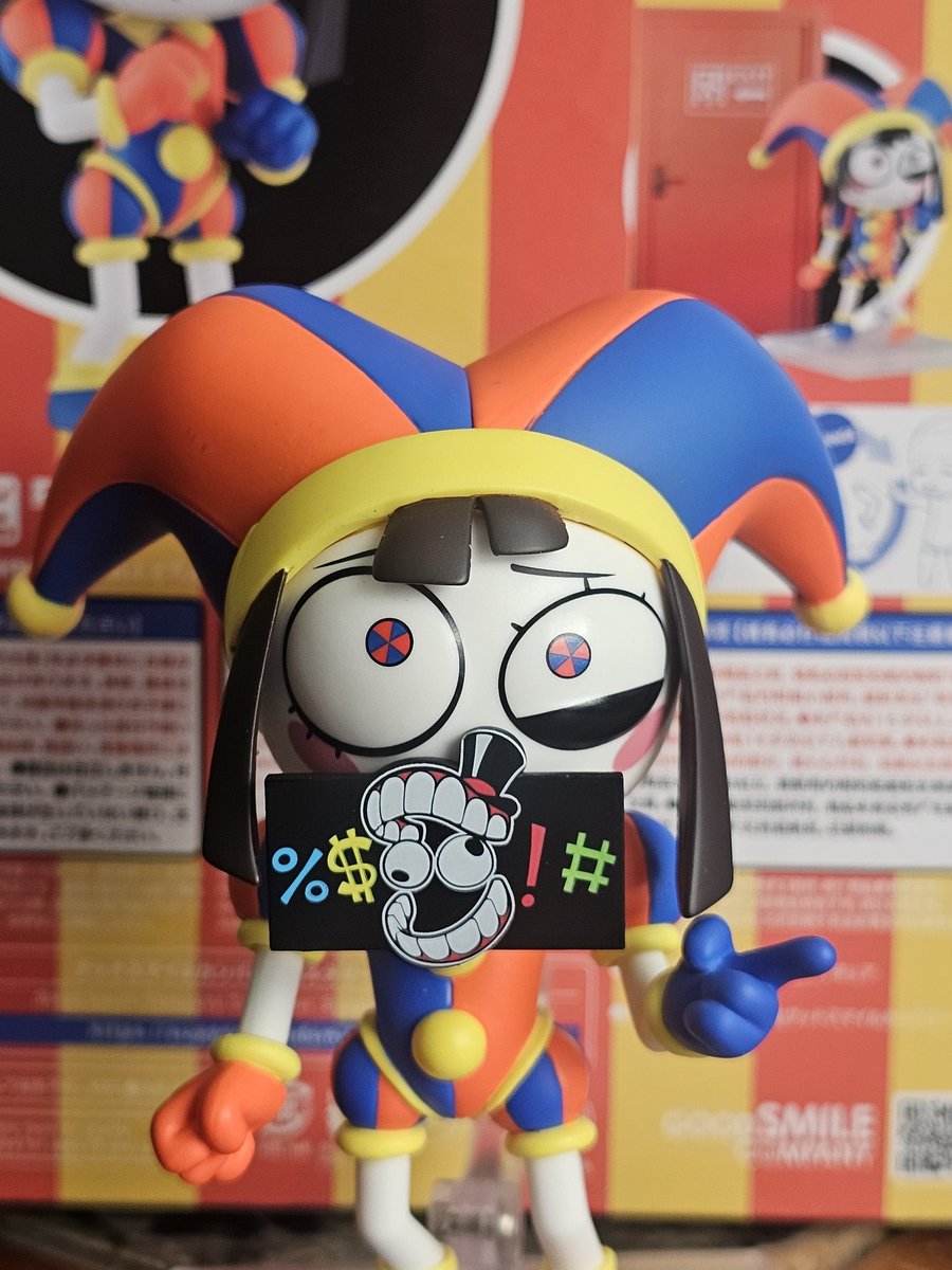 She said a bad word. #TheAmazingDigitalCircus #Pomni #Nendoroid