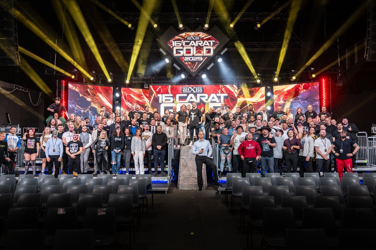 D A N K E für ein unglaubliches #wXw16Carat Gold Wochenende 🫶

Auch in diesem Jahr möchten wir uns von Herzen bei euch, unseren Fans, der gesamten Crew, allen Wrestlern, der Turbinenhalle Oberhausen, <a href="/Wrestling_Infos/">wrestling-infos.de</a> und Be 24-7 für ein unvergessliches Wochenende bedanken! Rund