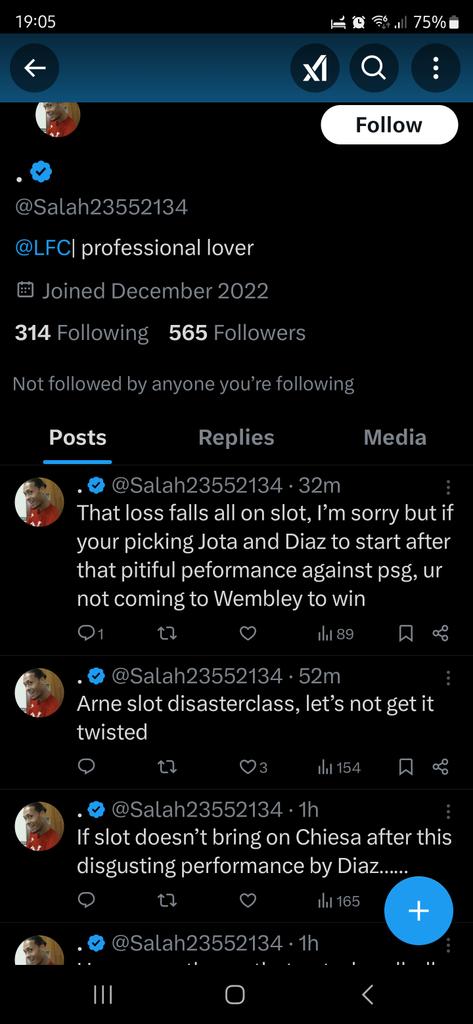 Leivda3's tweet photo. @Salah23552134 @NUFC Looks like you're one of those fans, despite slot has got you clear of second place by 12 points in his first season you still criticise him, get a grip https://t.co/a9uuC4QzLK