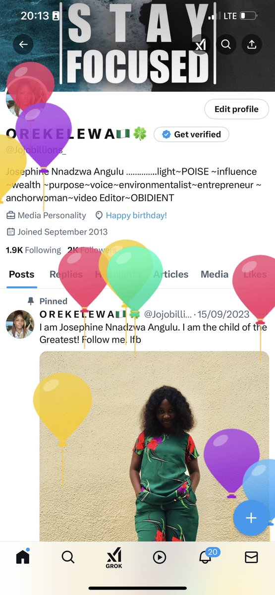 Got ballon’s today