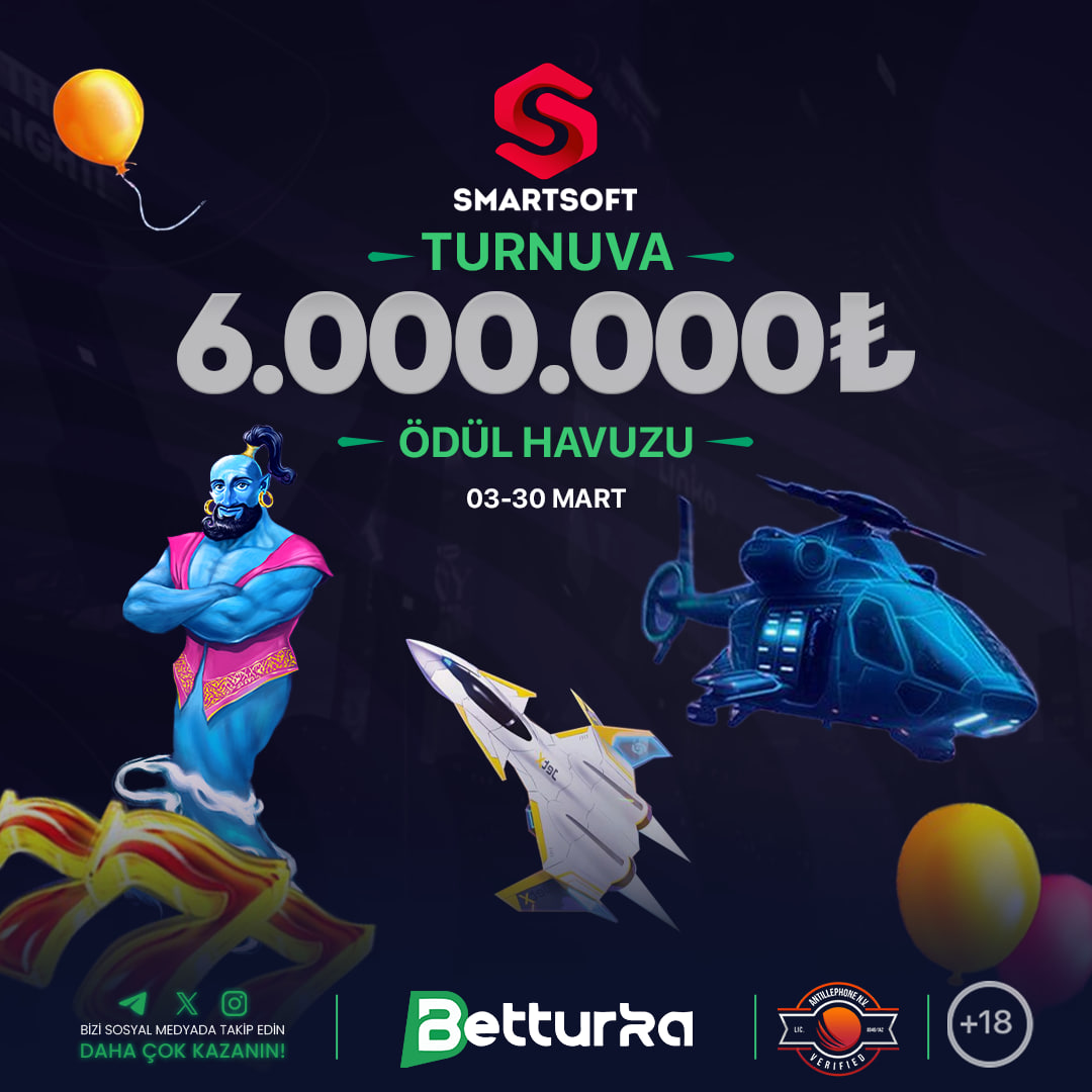 BetTurkaGuncel's tweet photo. ✨BetTurka'da ✨

#SmartSoft'un

''6. 0 0 0. 0 0 0 ₺ Ödüllü Turnuvası ''

😍DEV Ödüller, Sınırsız Heyecan  ve Kazanç Dolu Anlar Seni Bekliyor 🫶

⚡️Turnuvayı Kaçırma Hemen Katıl ve Ödülünü Al ❗️

🔥 BetTurka Giriş (https://t.co/fq8GXCjEBM) 🔥 https://t.co/BCuAJH4SmF