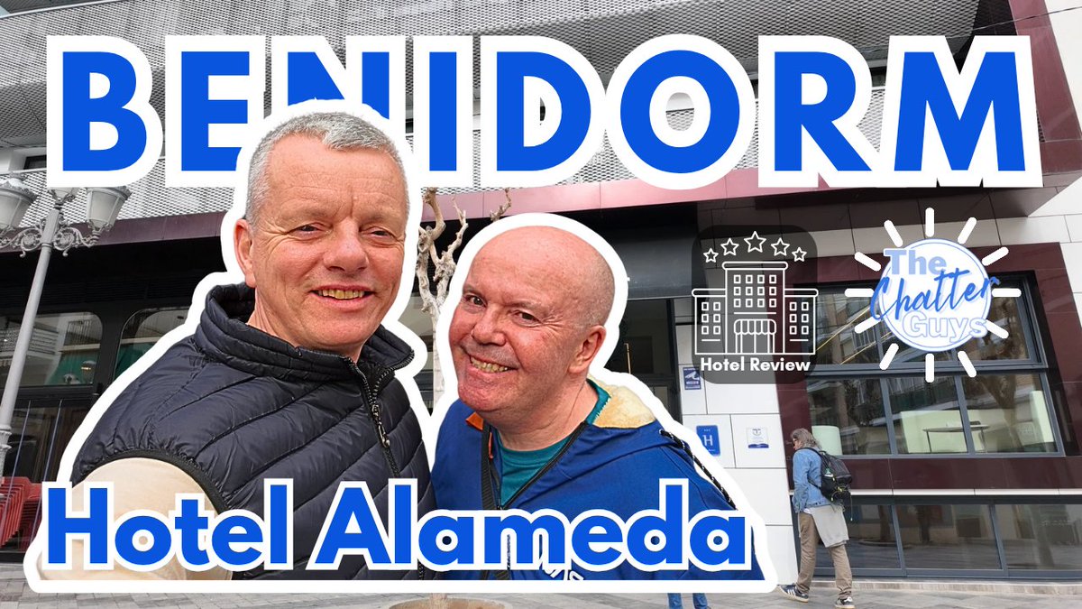 thechatterguys's tweet photo. Join us https://t.co/ZBwiv8w7p5 as we review the Hotel Alameda in the Old Town, Benidorm 🇪🇸 #benidorm #benidorm2025 #hotelreview #oldtownbenidorm #hotelalameda #ginandtonicstreet #youtubers #thechatterguys https://t.co/8j3IrhdRX4