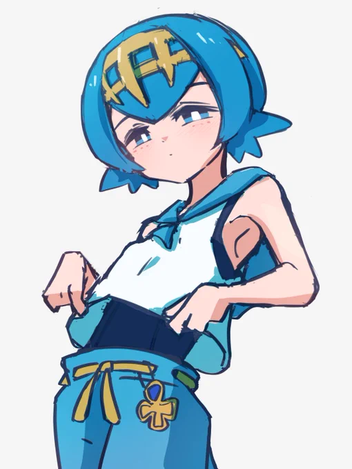 スイレンちゃん落書き ポケモンでいちばんすきなトレーナー