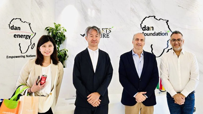 DanGlobalPM's tweet photo. A team from ITOCHU and NTT Docomo visited DAN Energy Global office. They were shown how committed and big the company’s vision is, which is driven to bring technology and work opportunities to all of Africa. https://t.co/m2UlLVSl4Q