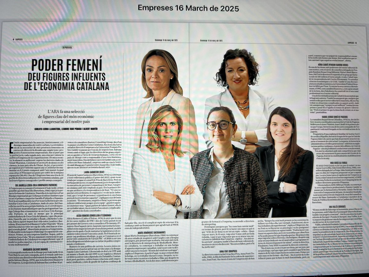 10 top #WomenPower , les coneixies? Doncs ara si! <a href="/diariARA/">diariARA</a> <a href="/estherveraARA/">Esther Vera</a> <a href="/SitAtTheTable/">Sit At The Table™ (est. 2011)</a> <a href="/PromocionaMujer/">ITINERARIO PROMOCIONA</a> <a href="/LeanInOrg/">Lean In</a> <a href="/AsocEyC/">EJE&CON</a>
