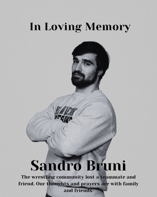 The Bishop wrestling family lost a great one last night. Sandro Bruni passed away last night after a long and tough battle against cancer. Please keep his family in your thoughts and prayers. We are heartbroken but Sandro’s legacy will live on in the Bishop wrestling program.
