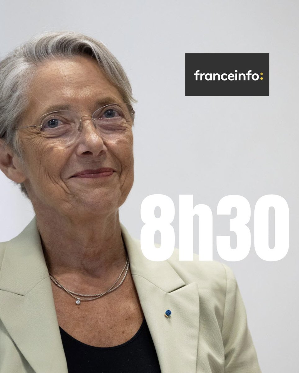 Élisabeth BORNE tweet media
