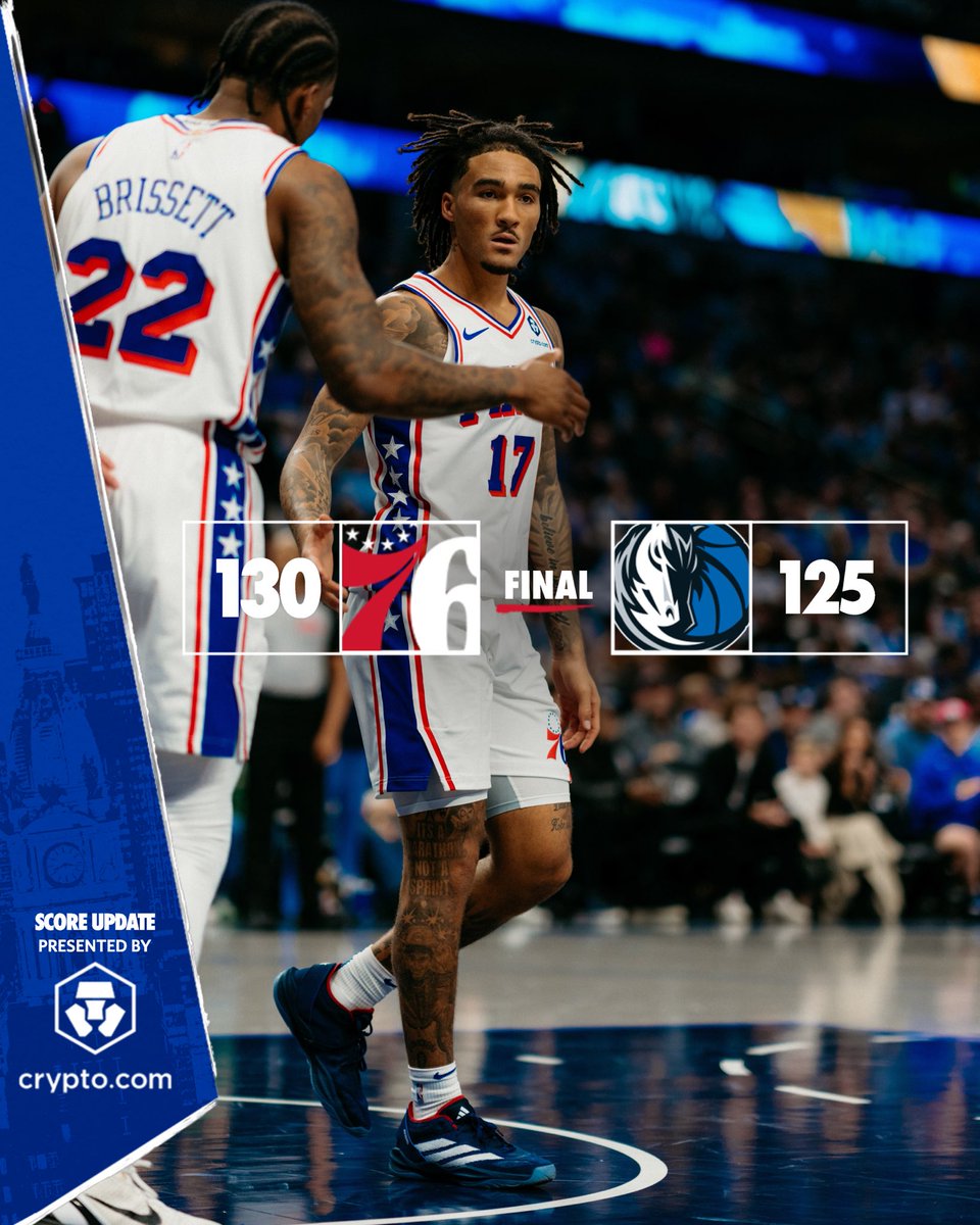 sixers W! @cryptocom