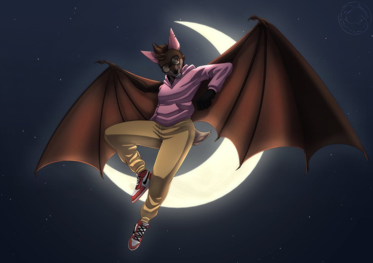 Inukuroo's tweet photo. A shaded full body artwork for Felkazz https://t.co/yoF2jDHL2j