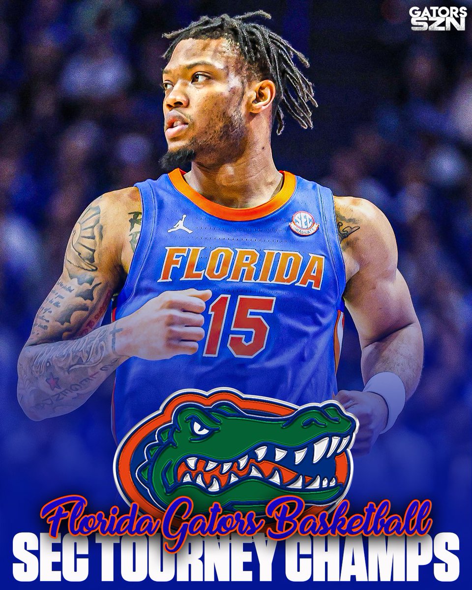 SEC TOURNAMENT CHAMPIONS 🐊