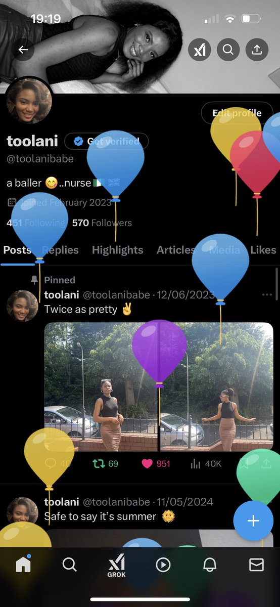 toolanibabe's tweet photo. Happy Birthday ’Motolani❤️ https://t.co/0luAJSvHzl