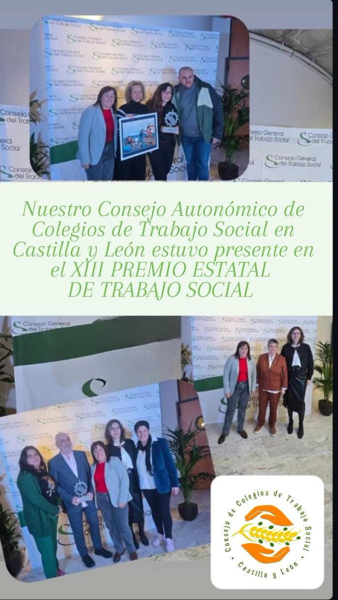 El <a href="/TrabSocialCyL/">TrabajoSocialCyL</a> estuvo presente en el Premio de #TrabajoSocial dónde se reconoció la trayectoria profesional de <a href="/pedrocelimendiz/">Pedro Celimendiz</a> el compromiso de la organización #OpenArms junto al premio de comunicación otorgado a la actriz #LolaHerrera.