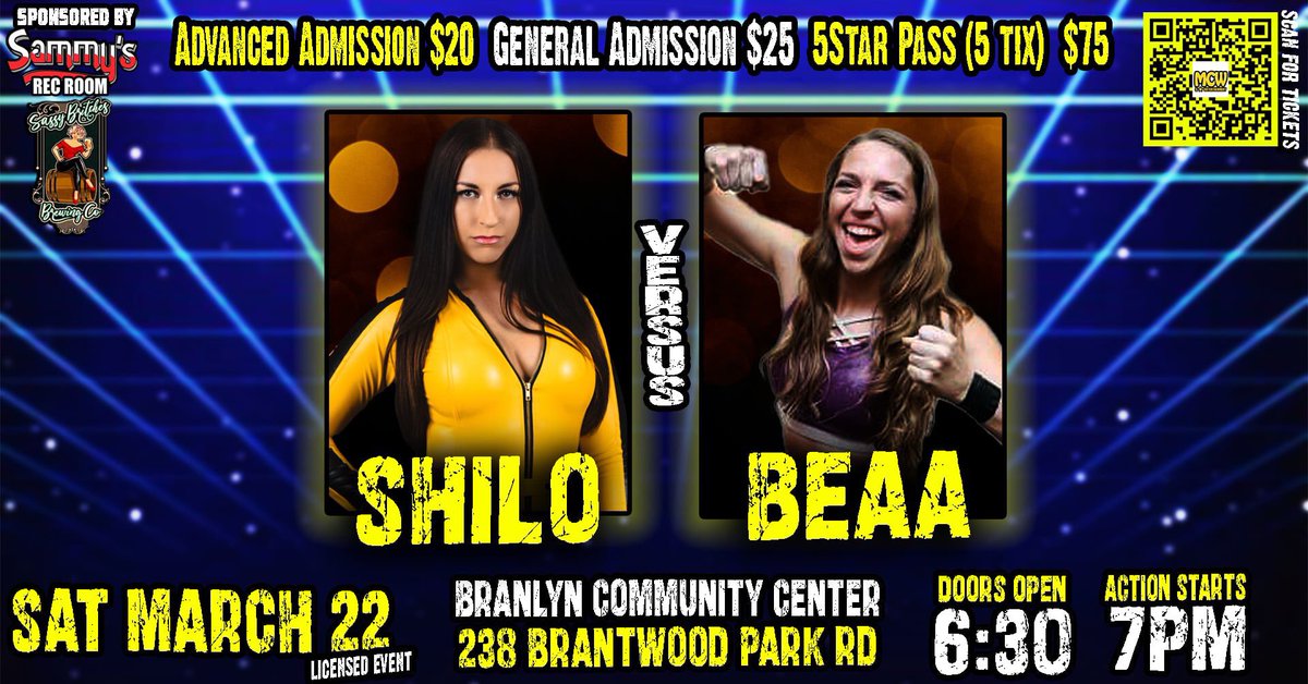 MCWBrantford's tweet photo. #Brantford THIS SATURDAY!!! 6 action packed matches featuring a STEEL CAGE MATCH!!!! #Ontario #ProWrestling #BranlynCommunityCentre #BuyInMarkOut #MCW4Life
Tickets:
https://t.co/3paTzhSCVr https://t.co/HV3iTv3gxI