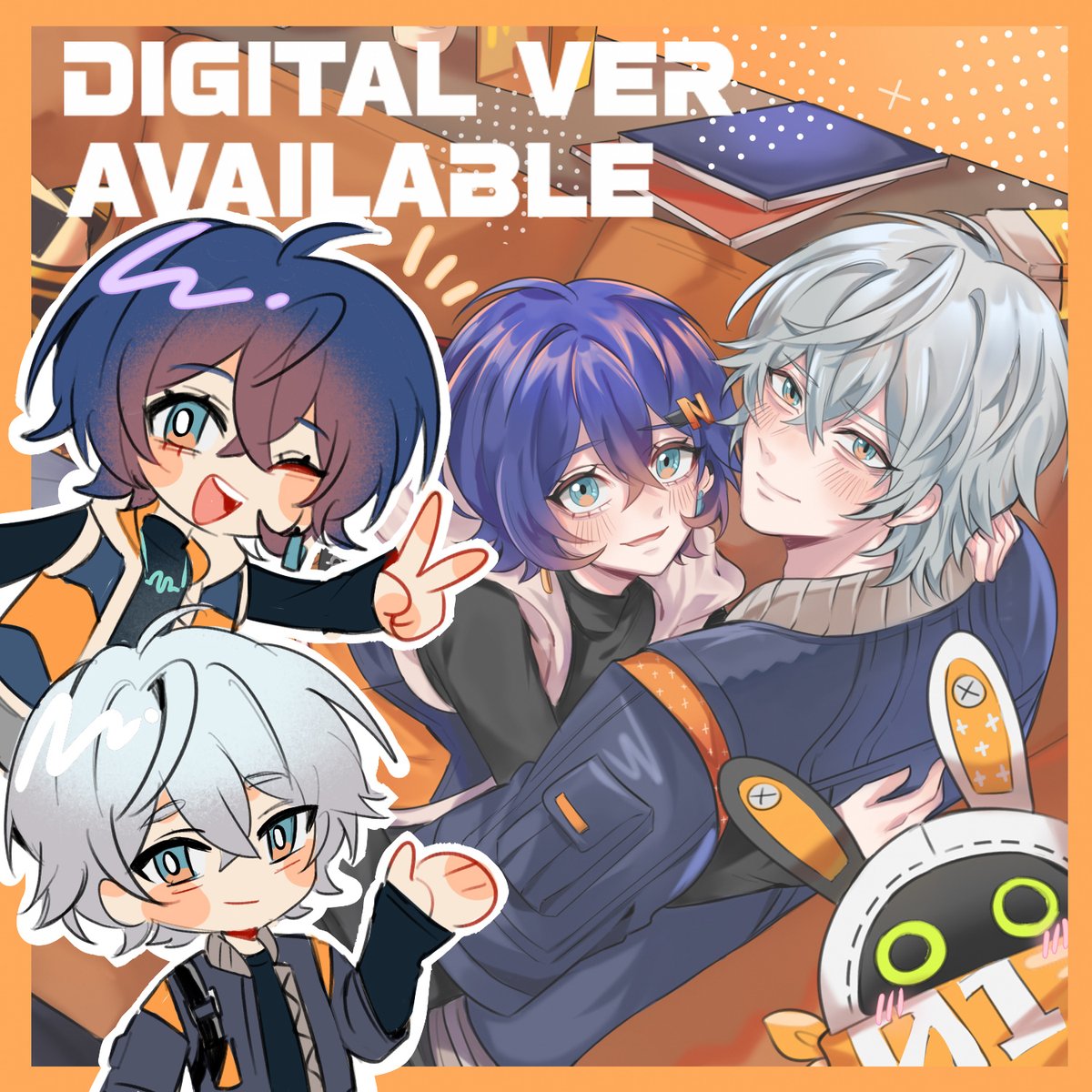 [RTs appreciated]
WiseBelle fancomic "Caught in HDD Database"
24 Pages | A5 | ENG
now available for digital purchase!

more info below ⬇️⬇️
#zzzero #ゼンゼロ📷 #アキリン #WiseBelle