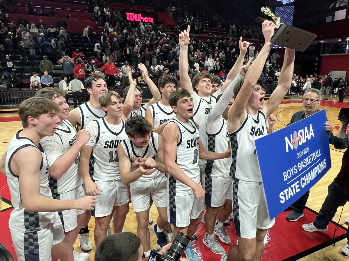 Final in Group 2: Manasquan 67, Madison 56. Griffin Linstra closes his career with 21 points, 16 rebounds and 8 assists in a state championship win for Squan. 2nd title in 3 years for the Warriors.