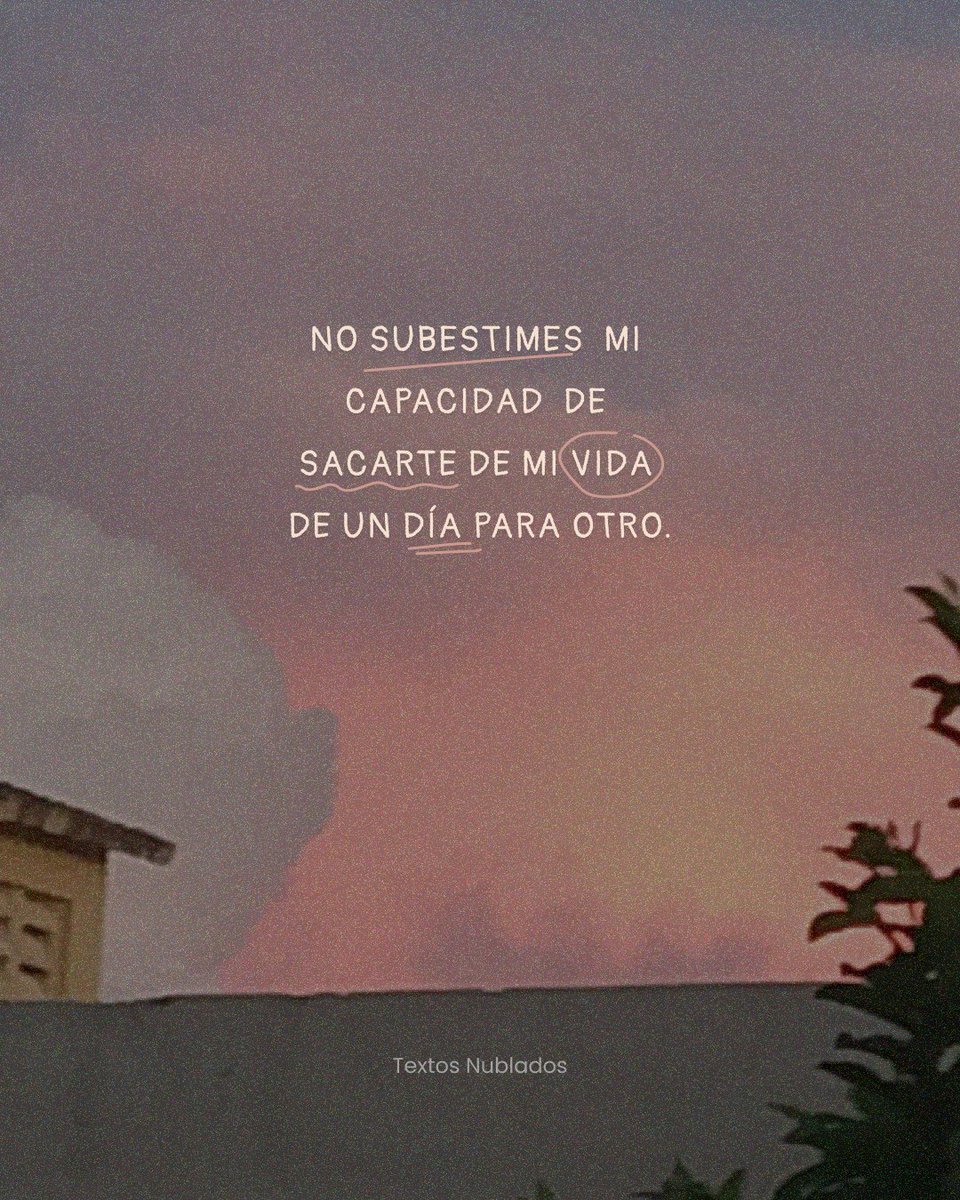 te puede sorprender.
