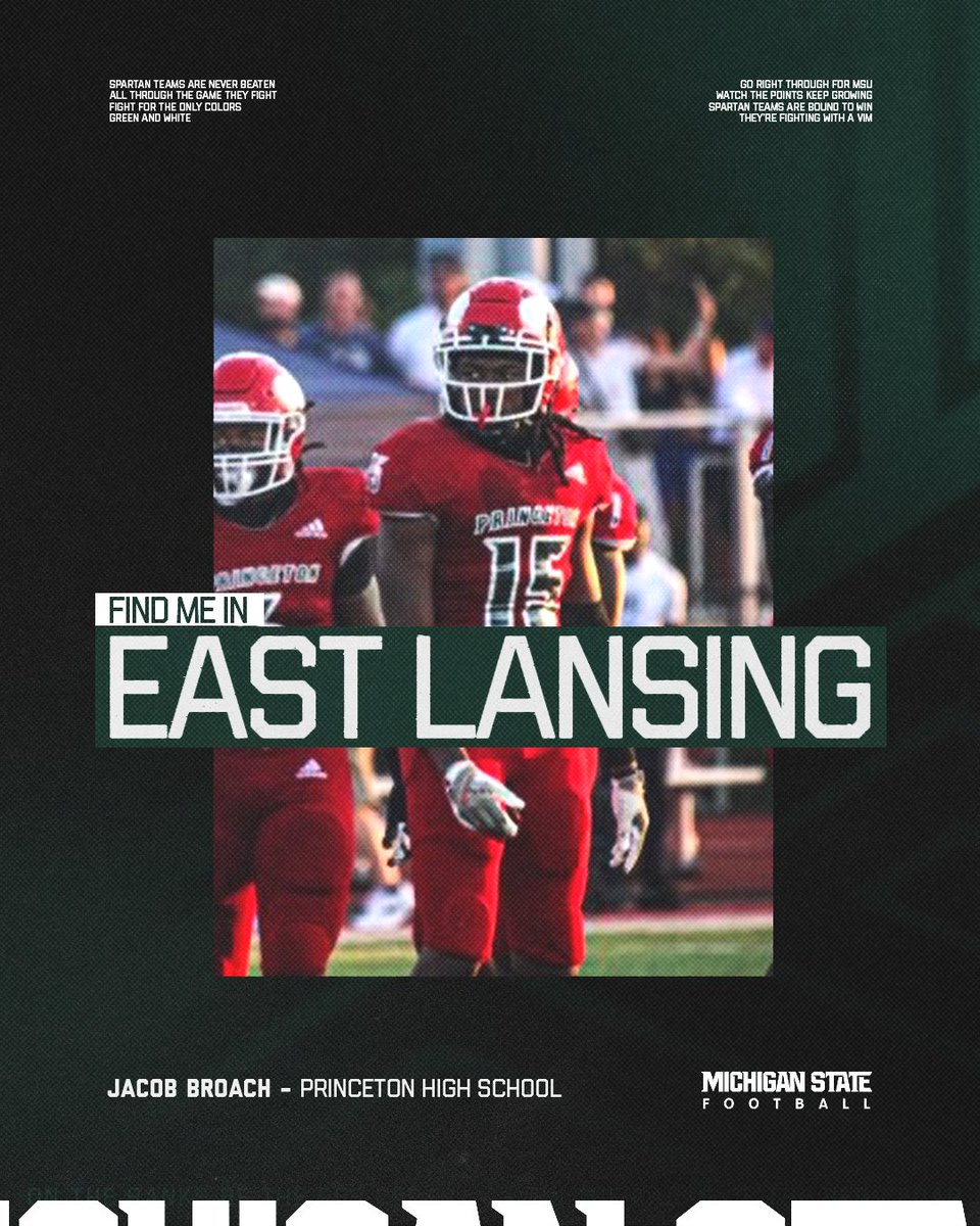 JacobBroach07's tweet photo. This Saturday!! Thank you @AustinDArmond 

@MSU_Football @MSUFBRecruiting @CoachParker99 @VikeNationFB 
@MsLaToyahVikeFB @ChadWilt https://t.co/1UJ1kLEiC5