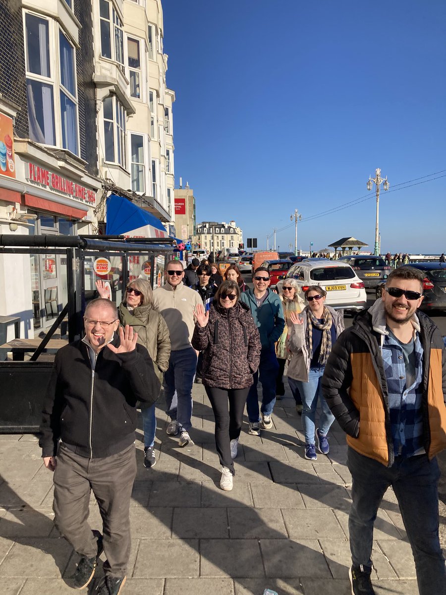 LoveCrawley's tweet photo. 24 hours away with the leadership team in Brighton ❤️ https://t.co/oh0iGSWuP9