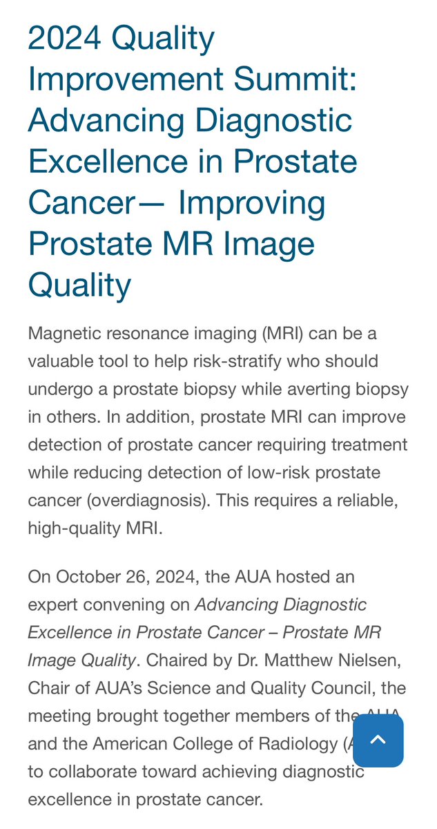 Matt Nielsen, MD (@m_e_nielsen) on Twitter photo 🚨🚨🚨
Resources from the 2024 <a href="/AmerUrological/">Amer. Urol. Assn.</a> / <a href="/RadiologyACR/">American College of Radiology</a> QI Summit on #DiagnosticExcellence in prostate MRI and fusion biopsy now available!
✅proceedings paper
✅podcast with <a href="/Purysko/">Andrei Purysko</a>
✅MRI / fusion bx QI toolkit
(scroll ⤵️) 🚨🚨🚨
Resources from the 2024 <a href="/AmerUrological/">Amer. Urol. Assn.</a> / <a href="/RadiologyACR/">American College of Radiology</a> QI Summit on #DiagnosticExcellence in prostate MRI and fusion biopsy now available!
✅proceedings paper
✅podcast with <a href="/Purysko/">Andrei Purysko</a>
✅MRI / fusion bx QI toolkit
(scroll ⤵️)