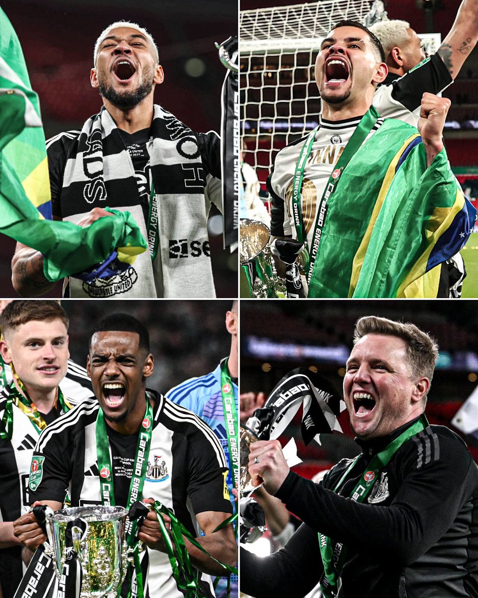 Newcastle’s first major trophy in 70 years.

Look at what it means 😤