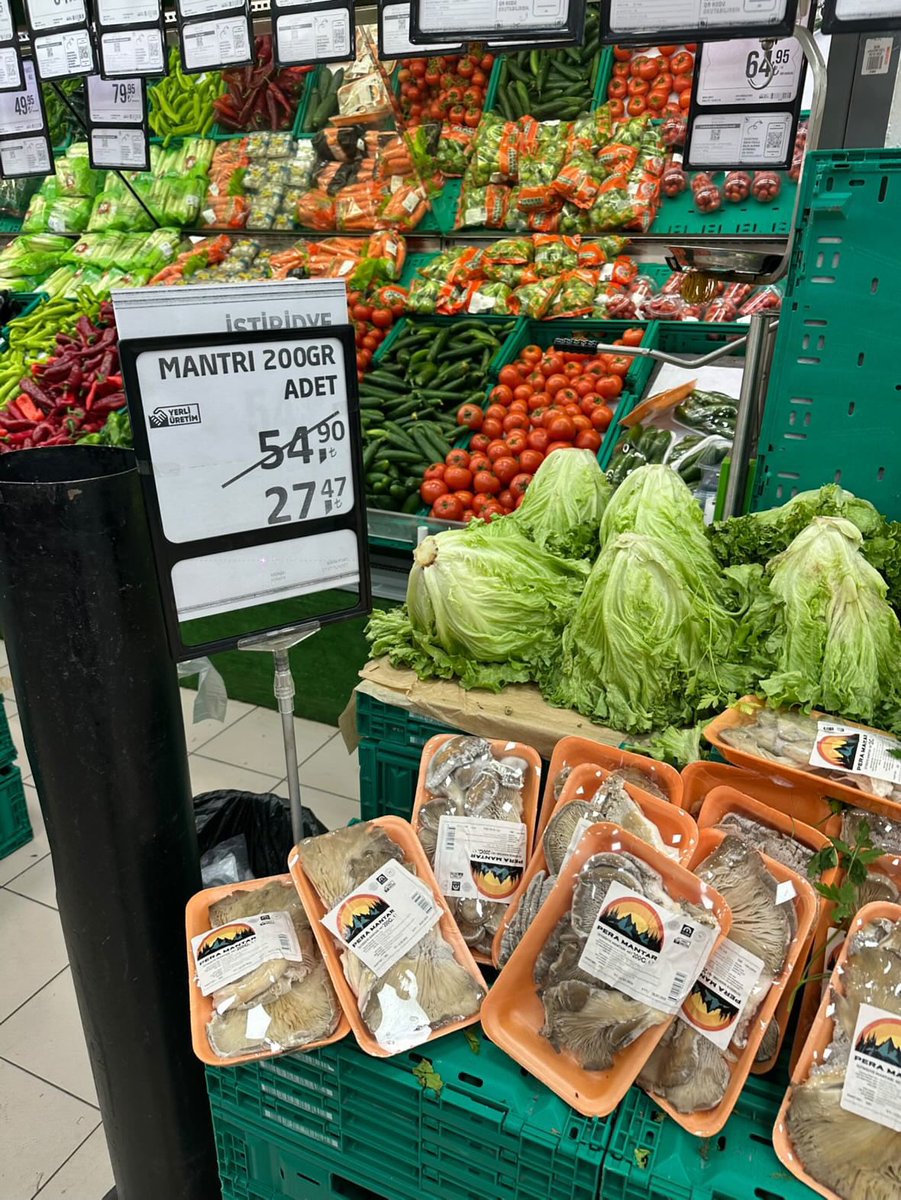 gidaajansi's tweet photo. Migros mağazalarından birinde küflenmiş mantarların indirimli olarak satıldığı anlar bir takipçimiz tarafından böyle tespit edildi.
Alenen kamu sağlığı tehdit ediliyor.
@TCTarim 
@Migros_Turkiye https://t.co/bH3twqKxic