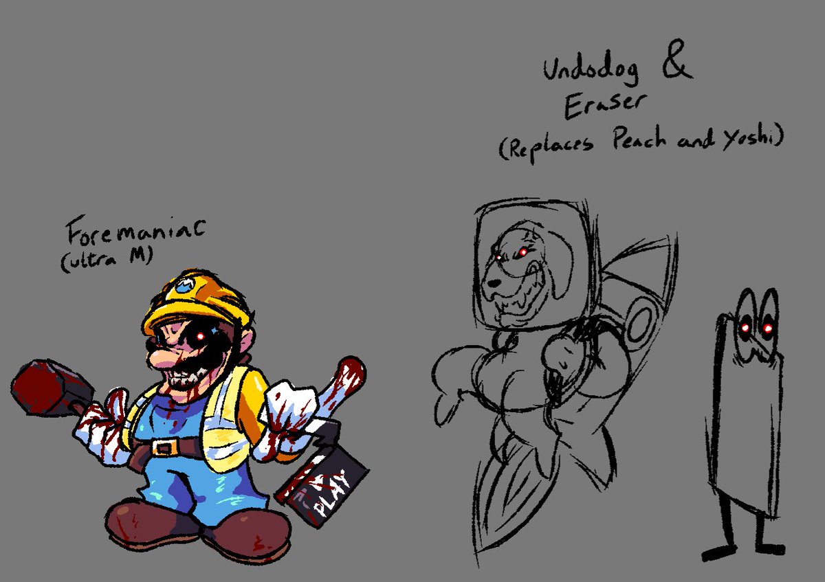 ThWinterReaper's tweet photo. Starman Slaughter Arrow Funk thingy i thought of. I dont see people using Undodog or the Eraser for anything, and i thought it would be perfect for this.

Arrowfunk by @abo_bora 

#mariosmadnessv2 #fnfmod #FNF #fridaynightfunkinmod https://t.co/CJEBgdUQiM