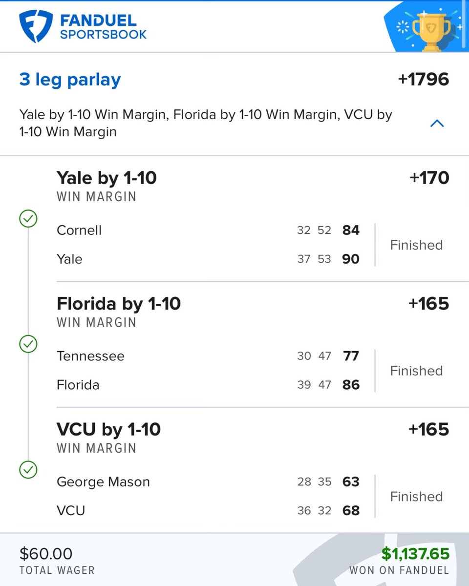 SmartPlaysDaily's tweet photo. BANGGGGG!!!  I CANT BE STOPPED ✅✅

✅ $60 -> $1,100 (+1796)

POSTED IN @VIPsmartplays 

50% OFF NOW ➡️ https://t.co/a5Vdk1IJoI https://t.co/eEt5yHlET7