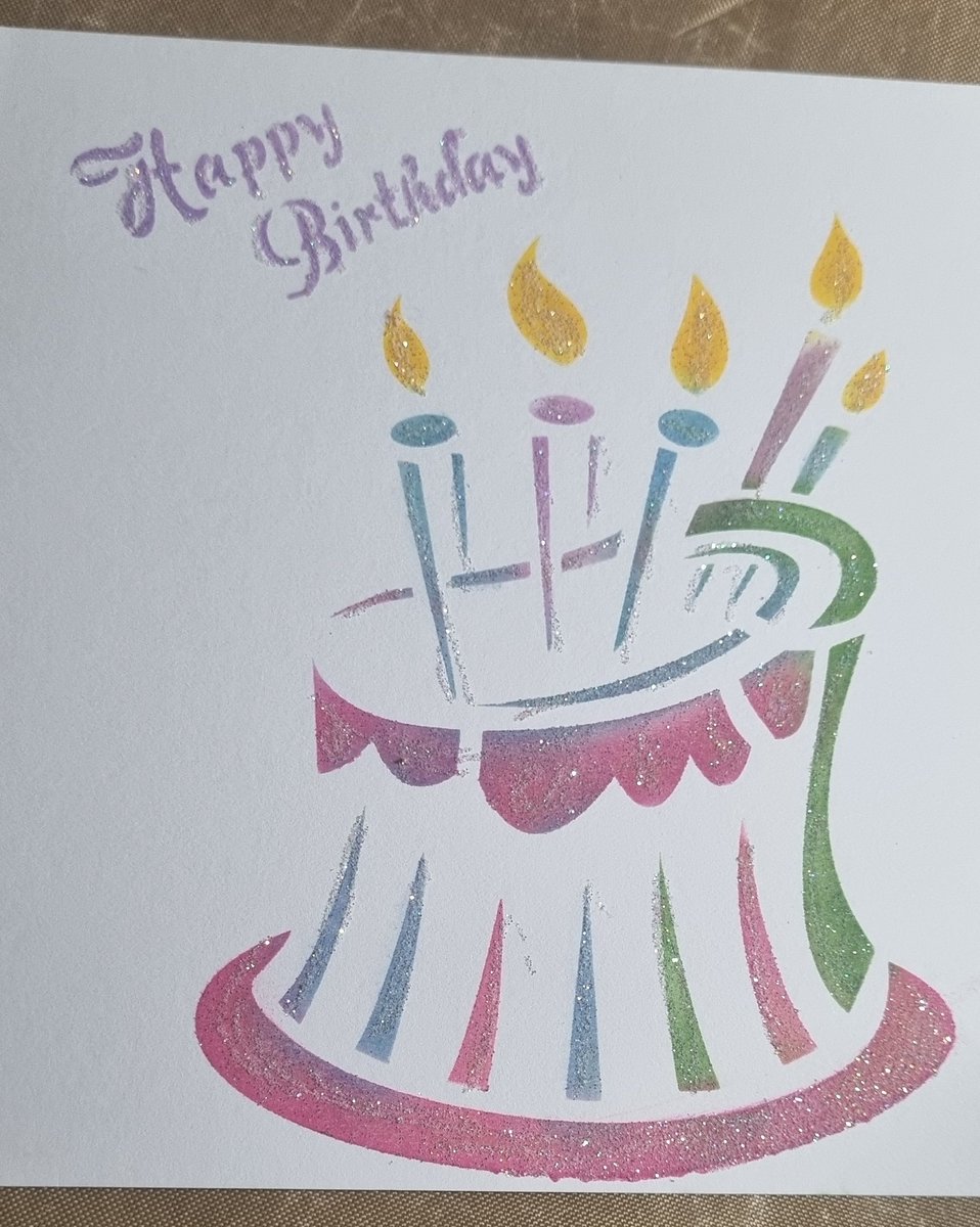 comfy_cards's tweet photo. Bright & cheerful happy birthday handmade, sparkly card will be on my Etsy site tomorrow. 😃 Let me know if you'd like other special colours - it's made to order, your way.🤗 Share the ❤️ with someone special. #handmadetoorder #cards #birthday #birthdaycake #celebration #fun 🍰🎈 https://t.co/oHUQiZKP7A