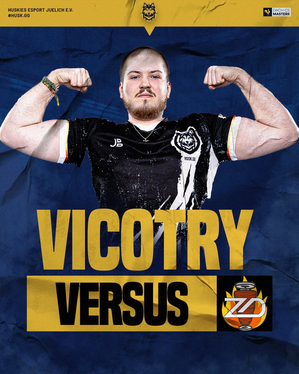 Huskies eSport Jülich e.V. (@huskjuelichgg) on Twitter photo 🏆Spieltag 1 - <a href="/dachcs/">DACH CS Masters</a>🏆
Klare Sache! Wir fahren heute souverän über Team #Zwiebeldöner drüber und sichern uns den Sieg auf Mirage und Dust 2 ohne Probleme! 💪
GG an die Jungs – wir freuen uns auf den nächsten Spieltag!
#HUSKGG #JÜLICH #cs2 🏆Spieltag 1 - <a href="/dachcs/">DACH CS Masters</a>🏆
Klare Sache! Wir fahren heute souverän über Team #Zwiebeldöner drüber und sichern uns den Sieg auf Mirage und Dust 2 ohne Probleme! 💪
GG an die Jungs – wir freuen uns auf den nächsten Spieltag!
#HUSKGG #JÜLICH #cs2