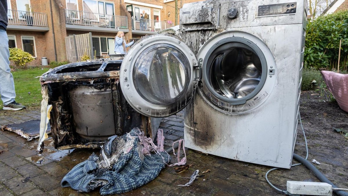 Woningbrand aan de Dreef in Bergen