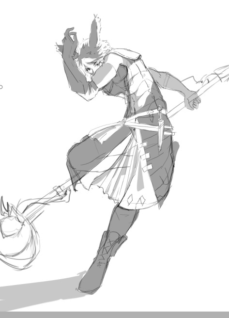 _Nora_Smith1's tweet photo. - So here it is, Character art for  @SynTheRonin of their ffxiv character. Sorry it took me a long time to complete it. 😁
#oc #Characterart #illustration #FFXIVART https://t.co/TrZxrkO5iW